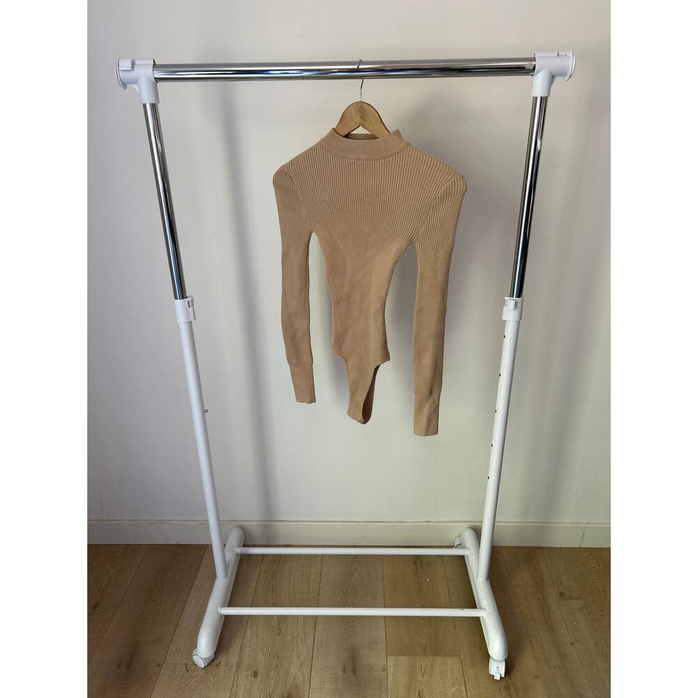 JLUXLABEL Beige Bodysuit Size Medium